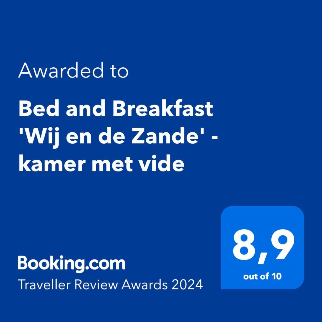 Bed And Breakfast 'Wij En De Zande' - Kamer Met Vide Kamperveen Εξωτερικό φωτογραφία